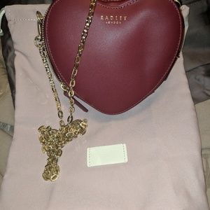 Small heart purse